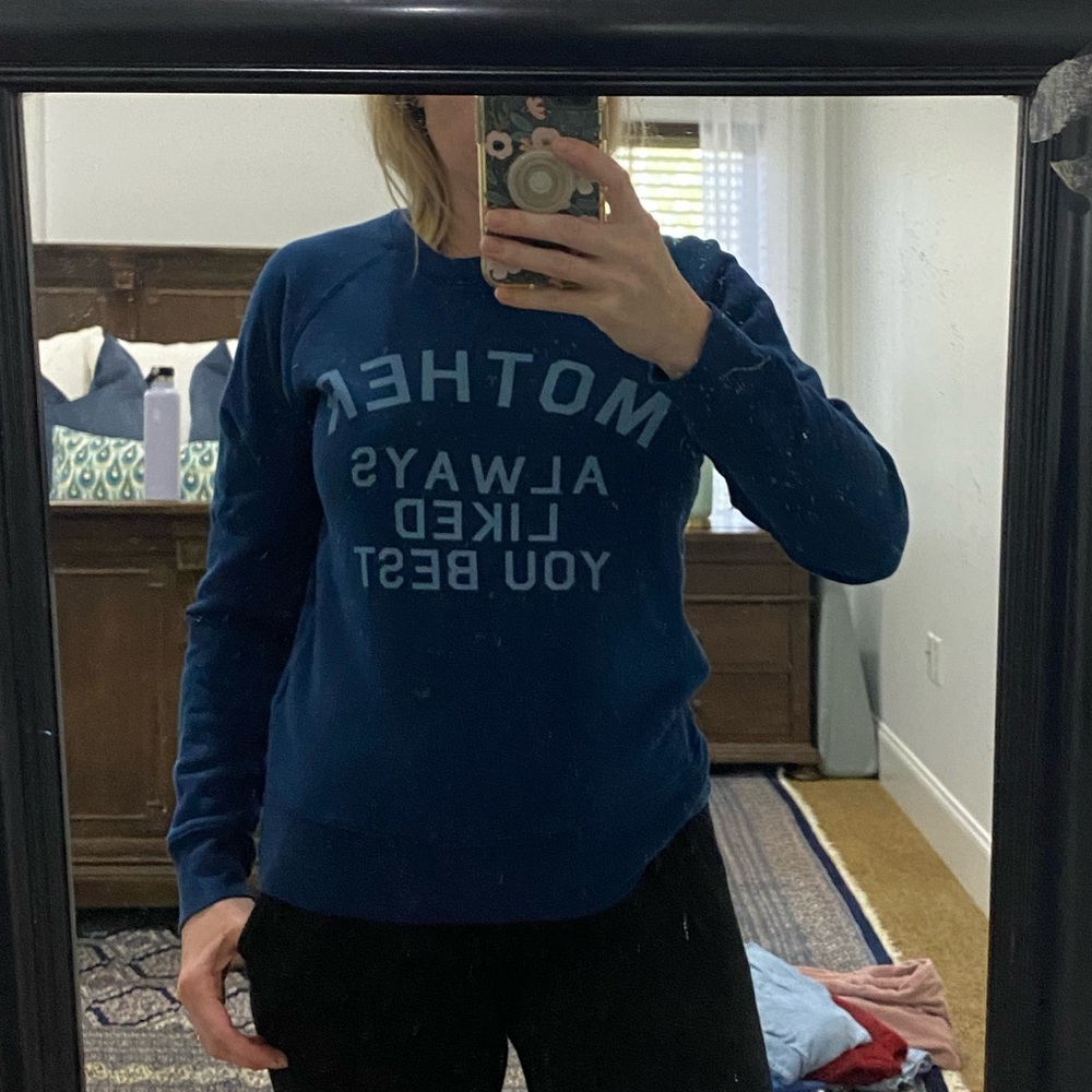 Mother denim sweatshirt